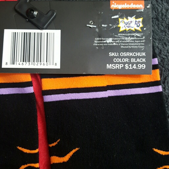 NWT RUGRATS CHRISTMAS TSHIRT AND SOCKS - Picture 6 of 6